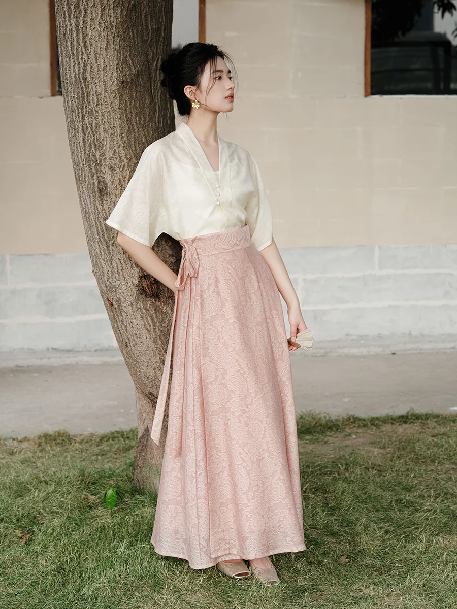 

ChuChan New Chinese Sle ort Sve irt Women's Thin Daily Commuting Transparent Ele Summer Top Tang Costume