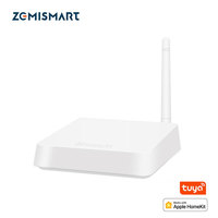 New Upgraded Zemismart Zigbee Gateway with Antenna Strong Signal Smart Home Bridge Wired Hub Support Homekit Tuya Smart Life