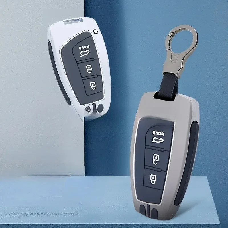 لشركة هيونداي العظمة سيدان جينيسيس G80 سانتا في 3DM جراند سانتا في 2018 IX45 EQUUS Azera جديد سبائك الزنك غطاء مفتاح بعيد