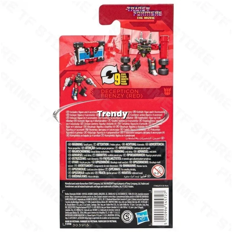 [Spot Goods] Original Hasbro Transformation Toy SS Studio Series DECEPTICON FRENZY RED Cr-Level 86, Actionfigur, Spielzeuggeschenk