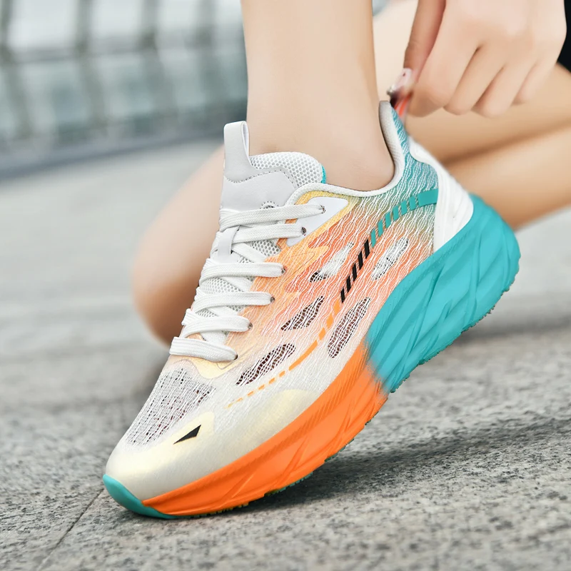 

Новые мужские повседневные кроссовки Blade, уличные удобные прогулочные лоферы, брендовые дышащие модные кроссовки на шнуровке для бега для отдыха