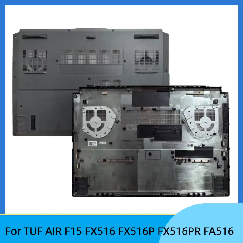新しいラップトップ-tuf-air-f15-fx516-fx516p-fx516pr-fa516-下ケース底部ベースカバー-d-シェル