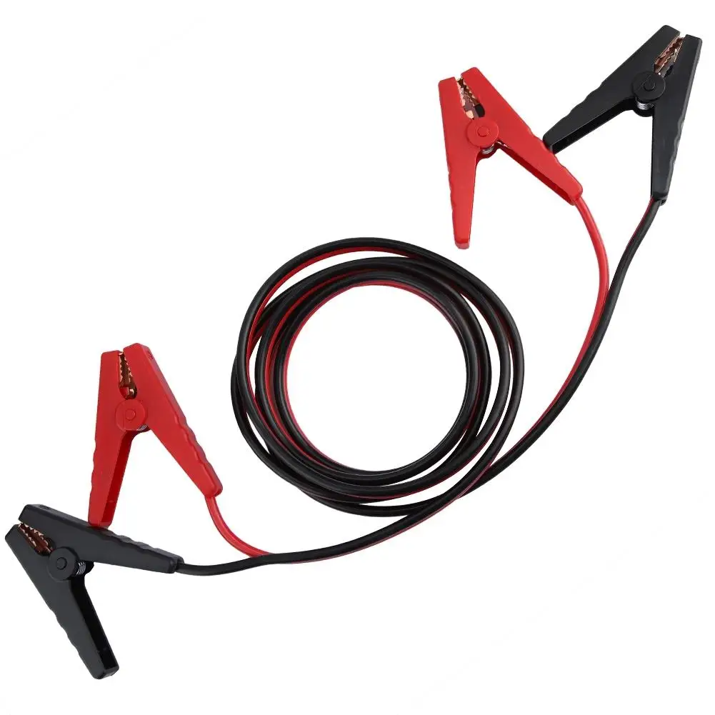 2.5M 400A Car Jump Starter Cable - Copper Battery Booster Wire for 12-24V Vehicles, Emergency Auto Accessory