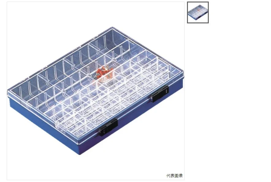 

Parts Box B-40-EF, Transparent Screw Box Accessory Box