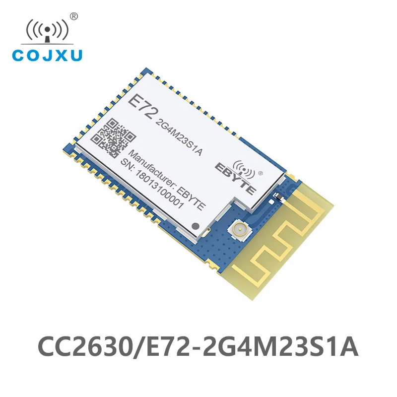 CC2630 Zigbee 2.4GHz Wireless Module cojxu E72-2G4M23S1A 23dBm SMD Package IPX PCB Antenna 2.4g Transceiver Transmitter Receiver