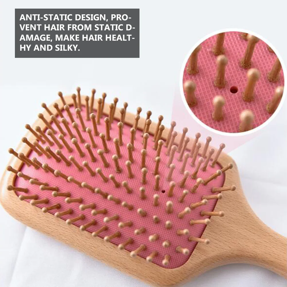 

Durable Massage Scalp Stimulating Hairdressing Comb Anti-Static Hair Comb Home Use Silky Hair Gift For Friends