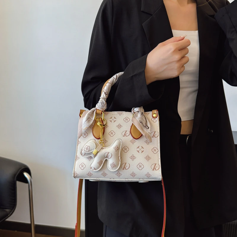 

Lightweight Ladies Tote Bag - Luxury Designer Leather Crossbody Shoulder Handbag Women's Compact Purse