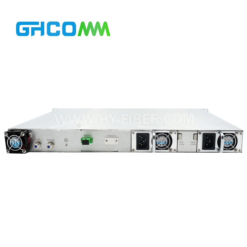 1550nm CATV Optical External Transmitter, SC/APC Fiber Port, 5dBm, 7dBm, 9dBm, 75km  150km