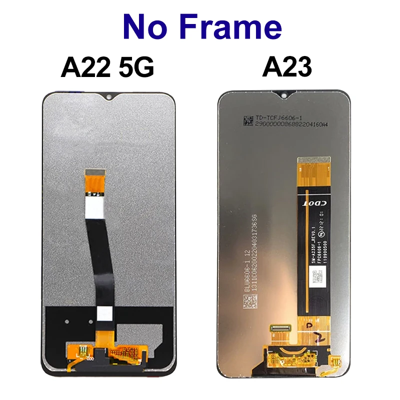 100% Test For Samsung Galaxy A22 5G Display SM-A226B LCD Touch Screen Digitizer For A23 4G A235 LCD A235F/DS Display Replacement