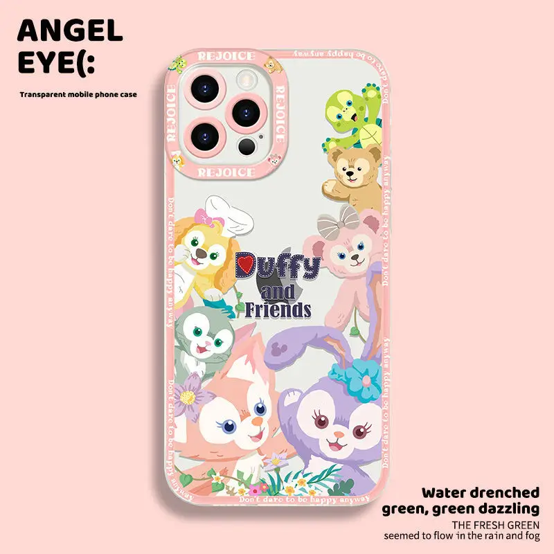 Disney Duffy phone case For iPhone 14 13 12 mini 11 pro xs max X XR 6 7 8 plus Silicone soft shell SE 2 3 cartoon cute cover