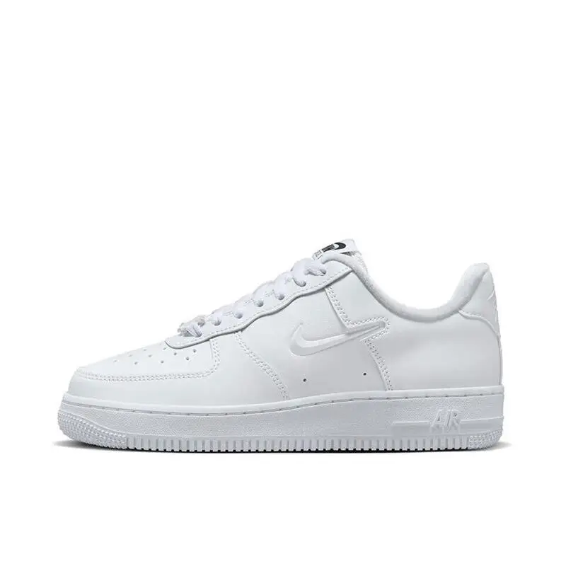 Nike Air Force 1 LOW Women's Anti-slip Durable and Good-looking Low-top Outdoor Sneakers, Versatile and Durable, White