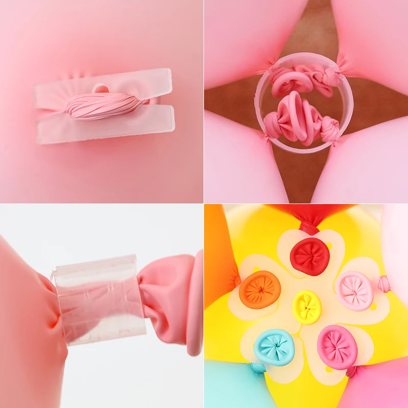 بالون الغراء نقطة بالون 5 متر مزدوجة حفرة ملحقات السلسلة بالون نقطة حفل زفاف وعيد ميلاد حامل بالون قوس بالون المورد