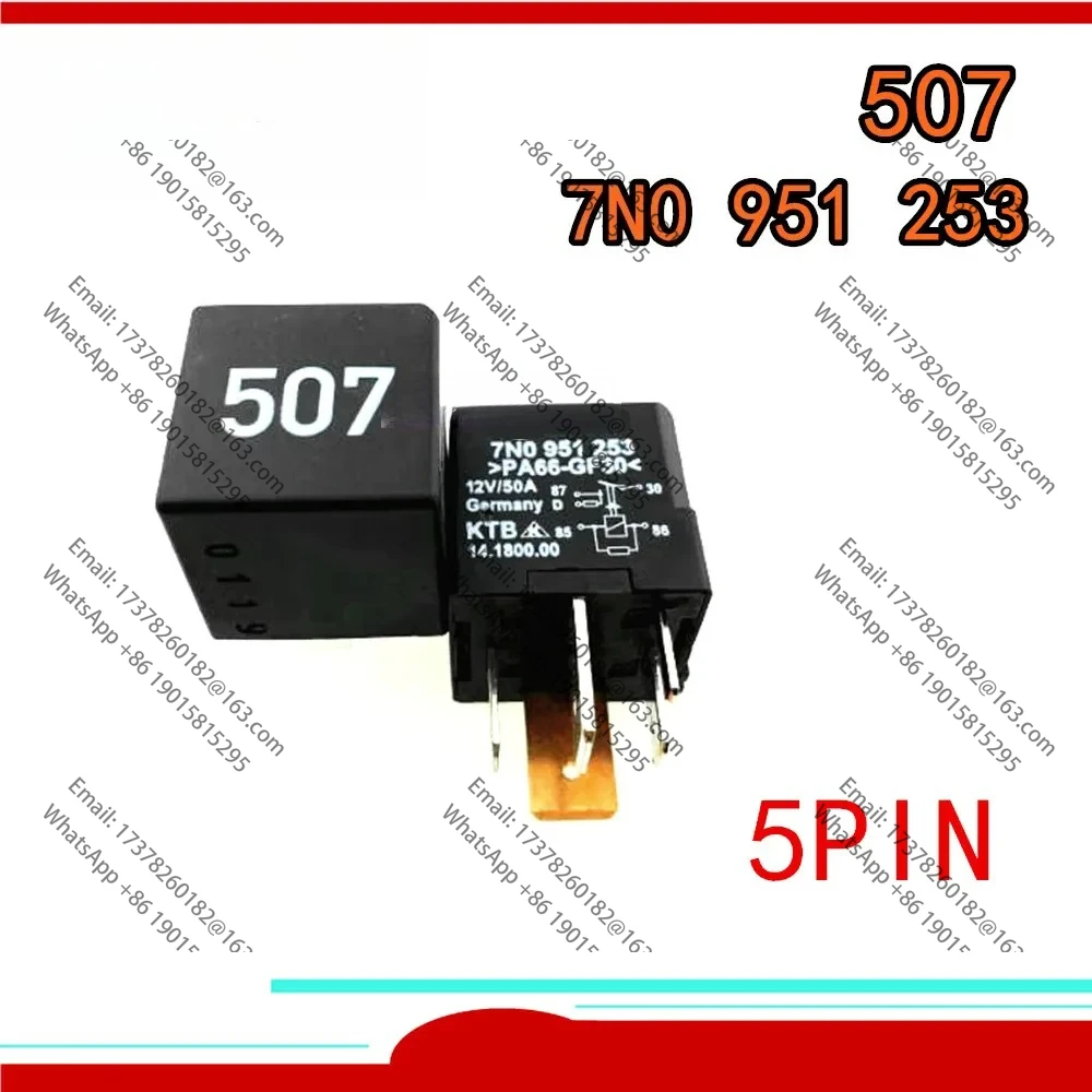 2PCS Original Neue Automobil relais 507 7N0 951 253 7N0951253 5PIN