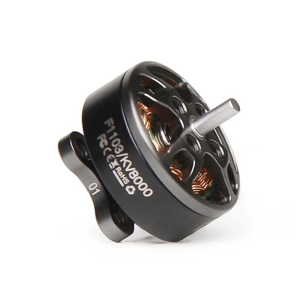 T-motor F1103 Kv8000 Kv11000 Pocket Sized Power Powerful Smooth Brushless Motor For Fpv 110 Mm Aircraft Toothpick 2-3s