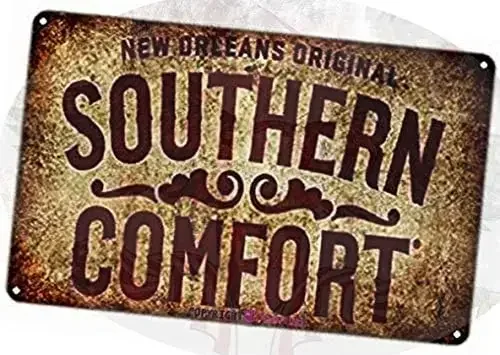 Металлические вывески в стиле ретро, алюминиевые вывески New Orleans Origin, безопасные