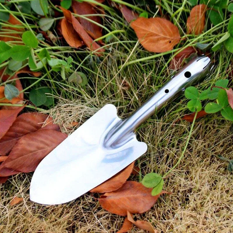 Gardening Spade Small Shovel Portable Bonsai Soil Digging Rake Multifunctional Garden Planting Weeding Beach Play Sand Shovel