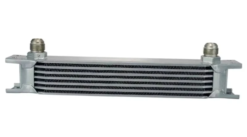 Excavator Parts Oil Cooler 7 Row AN10 Oil Engine Transmission 248mm Cooling W Fittings Aluminum Radiators Kit Car Accessories