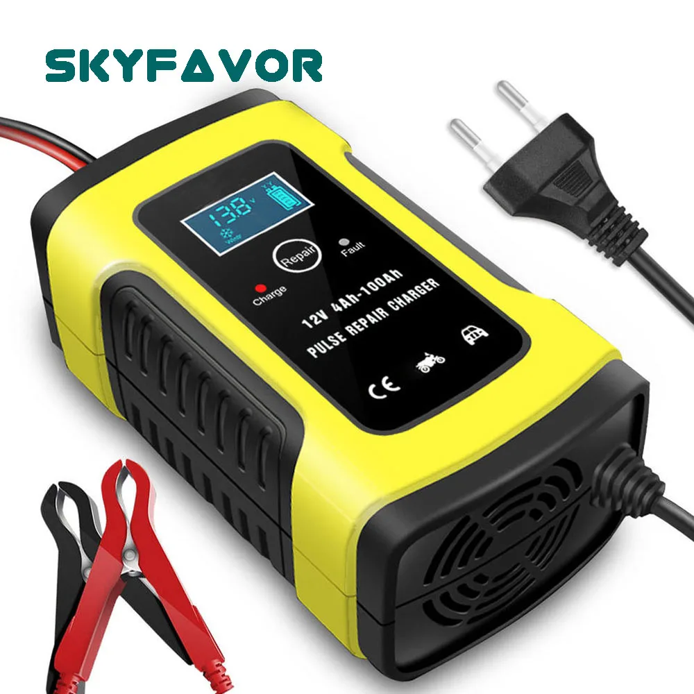 딥 사이클 젤 AGM 암 자동 펄스 수리 배터리 충전기, 12 V 5A 납산 배터리 충전기, 공장 가격