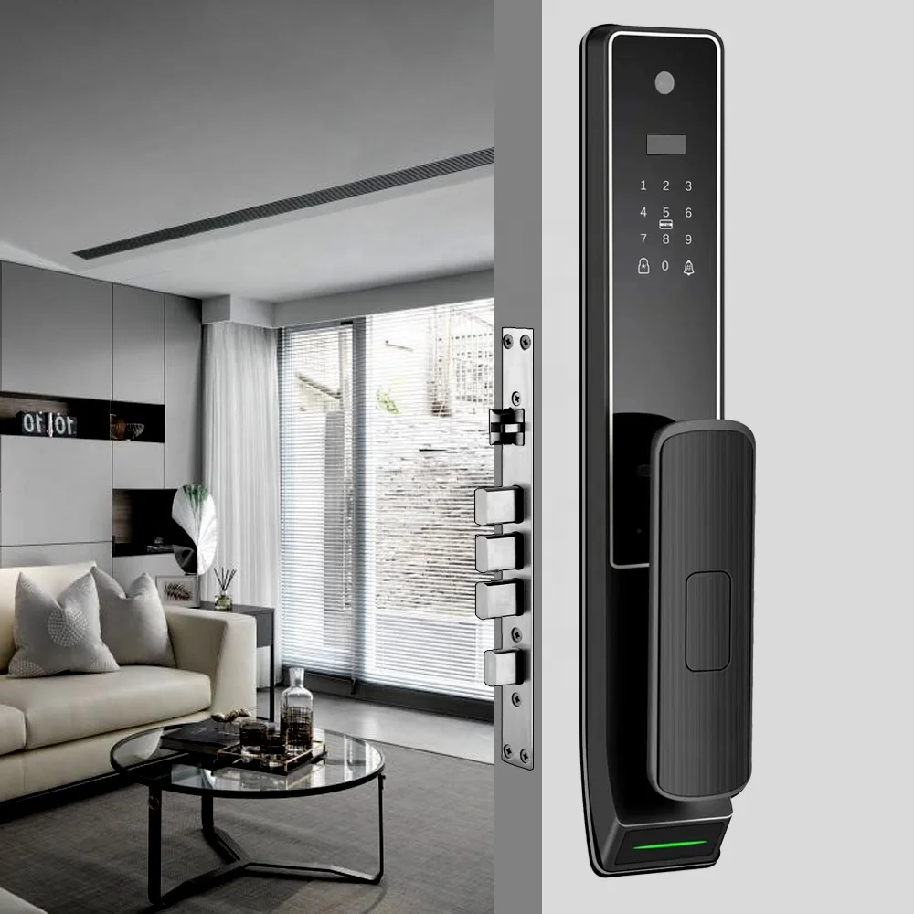 Lxy vida inteligente hoem tuya fechadura inteligente com câmera campainha tela de exibição interna visualização segurança ao ar livre casa fechadura da porta automática