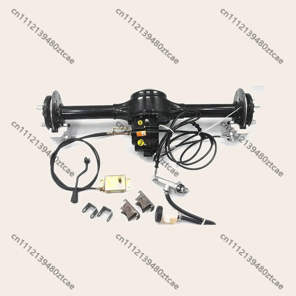 55-180CM Integrated Disc Brake Rear Axle Hydraulic Hand Brake Foot Brake Electric Vehicle Axle