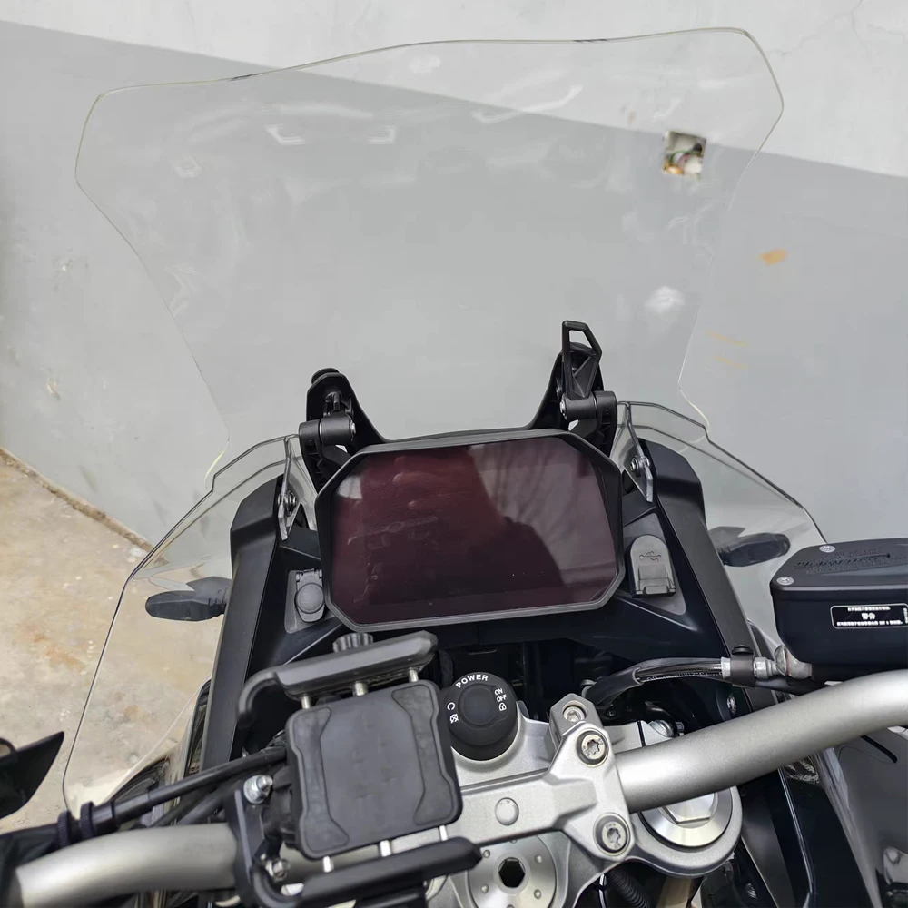 F850GS ADV Windscreen For BMW F850 GS Adventure F 850 GSA Windshield Wind Deflector Heightened Screen Motorcycle Accessories New view 3