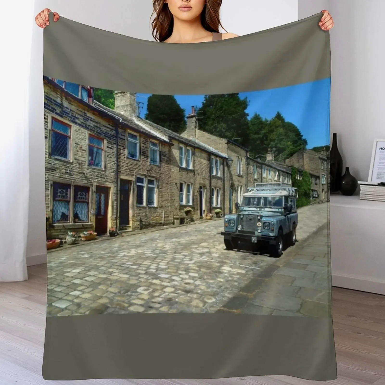 Haworth Main Street Throw Blanket Weighted Personalized Gift Furrys Blankets