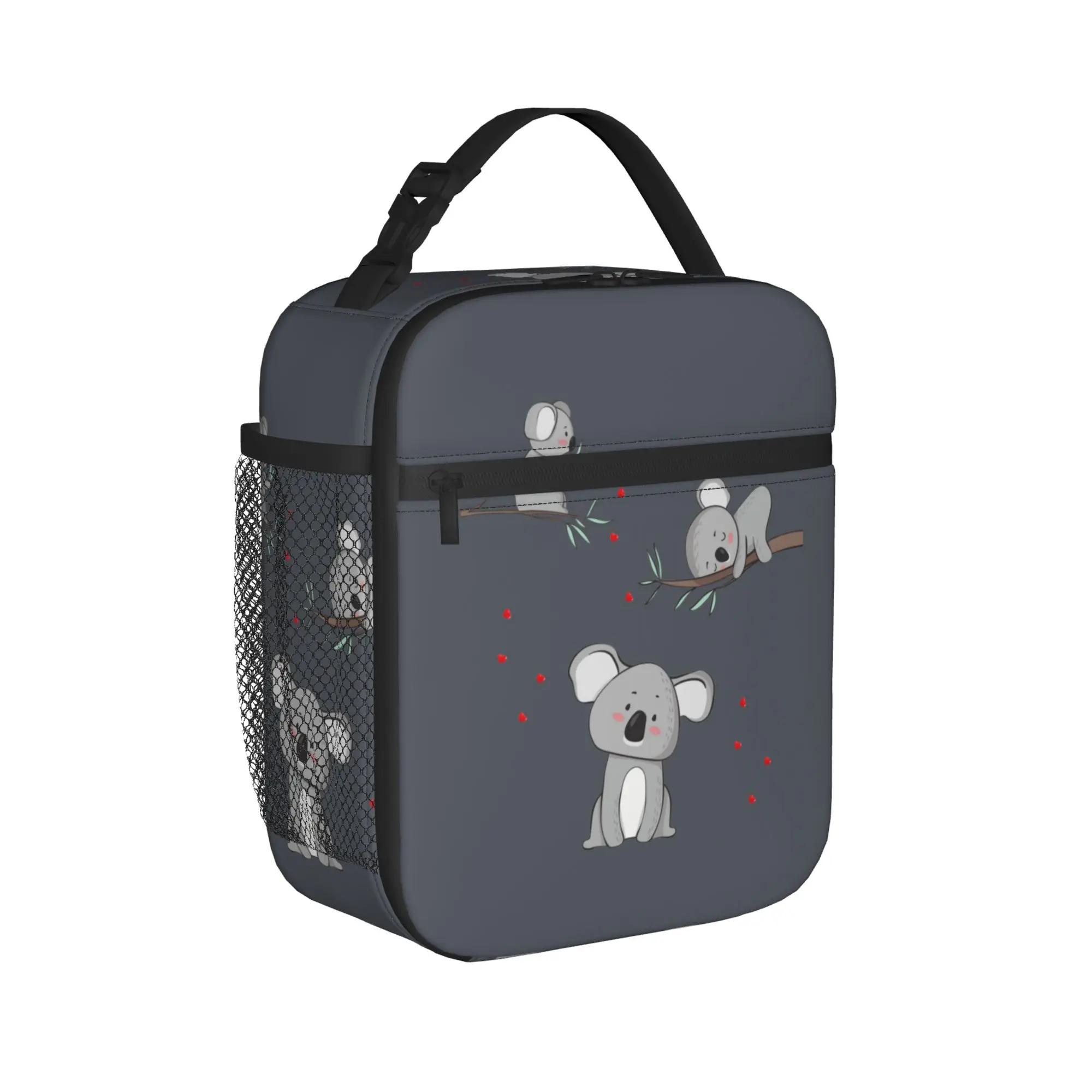 Custom Koalas in Love Baby Koala Bear Insulated Lunch Bag for School Office  Waterproof Thermal Cooler Bento Box Men Women