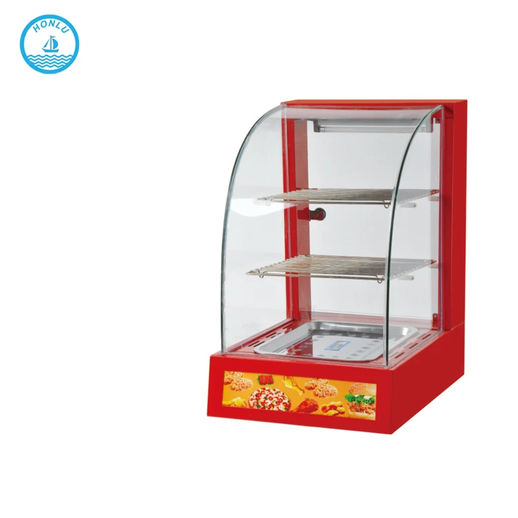 Electric Chinese Bun Steamer Display/Food Display Steamer/Warmer Showcase pizza warmer display