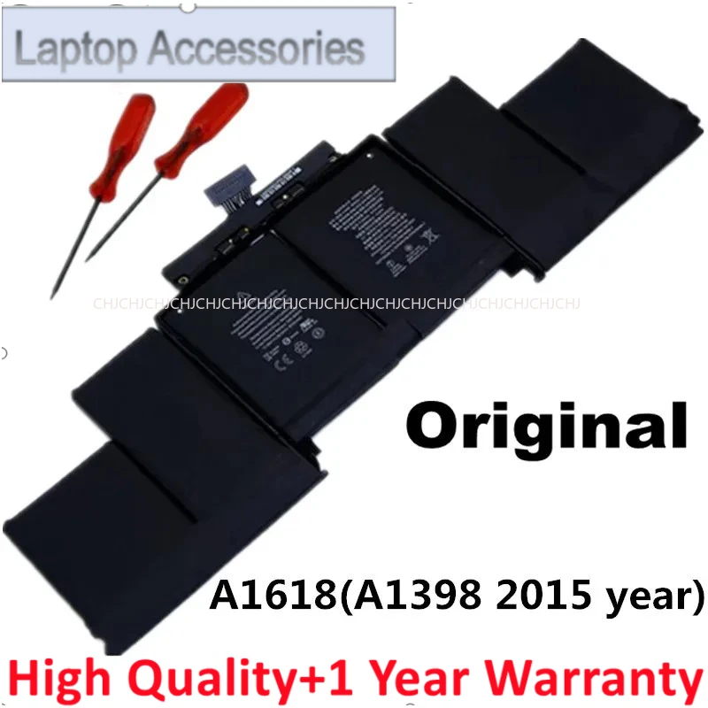 Batería Original FF A1618 para Apple MacBook Pro 15 "Retina A1398 2015 año 020-00079 MJLQ2LL/A MJLT2LL/A MC975 ME665 ME293
