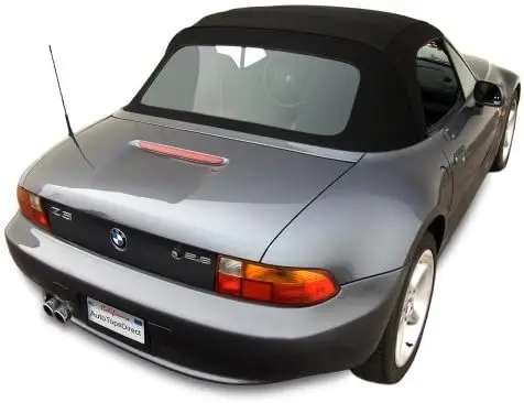 

Convertible Top Replacement for BMW 1996-2002 Z3, TwillFast II Canvas, Black, Plastic Window, Haartz Twillfast II cloth