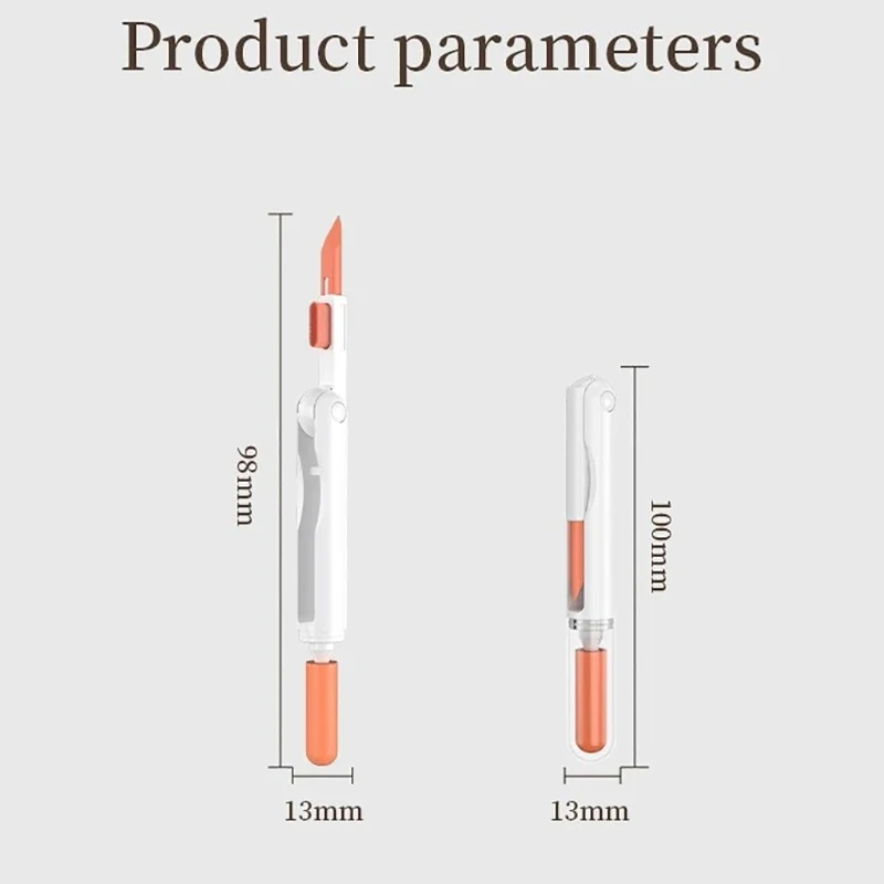 Foldable Bluetooth Earphones Cleaner Kit For Airpods Pro 2 Portable Wireless Earbuds Cleaning Brush