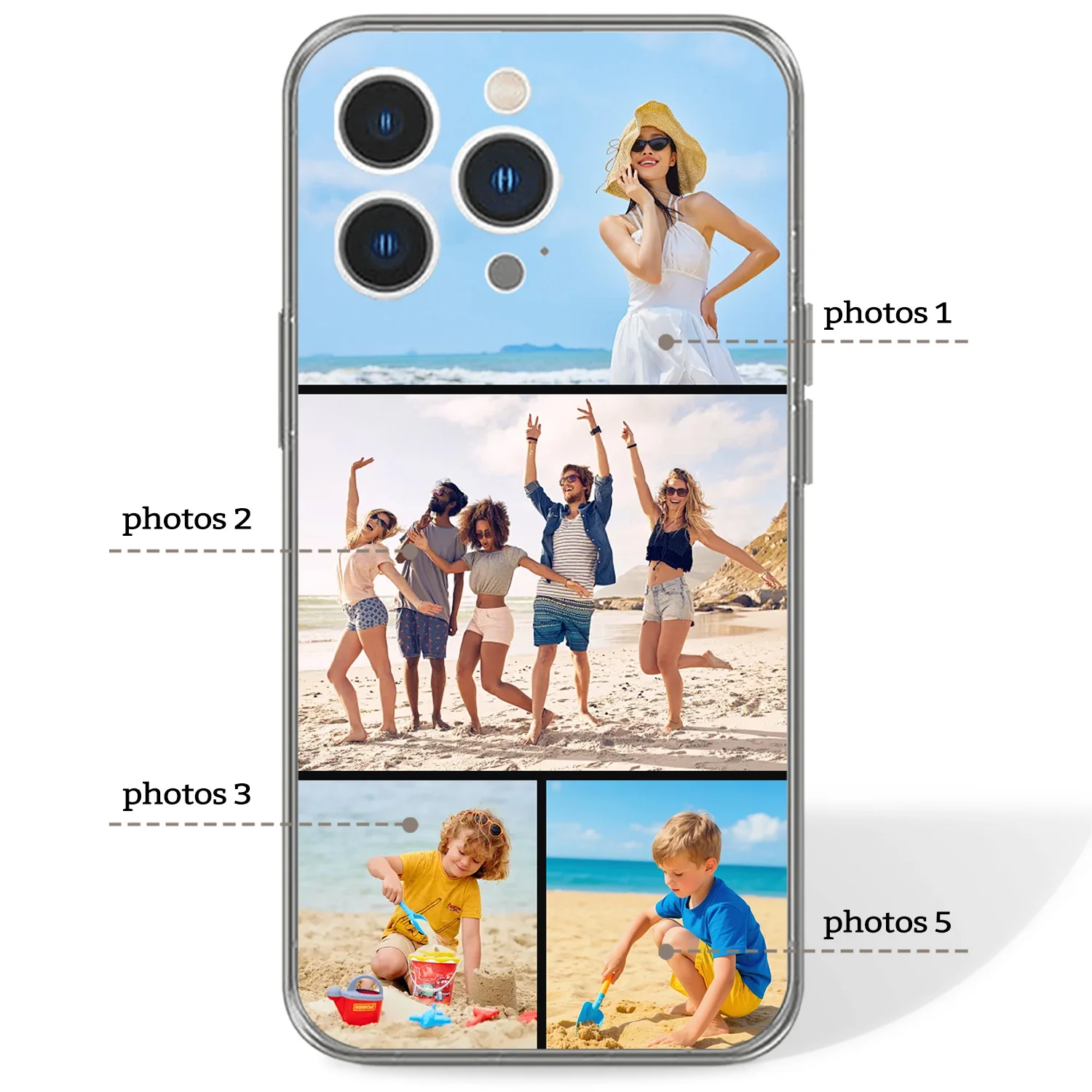 لتقوم بها بنفسك كامل العمر واضح حافظة هاتف من البولي يوريثان آيفون 17 16 15 14 13 12 11 Pro Plus Xs Max Mini X XR 8 7 Plus غطاء تصميم مخصص #2