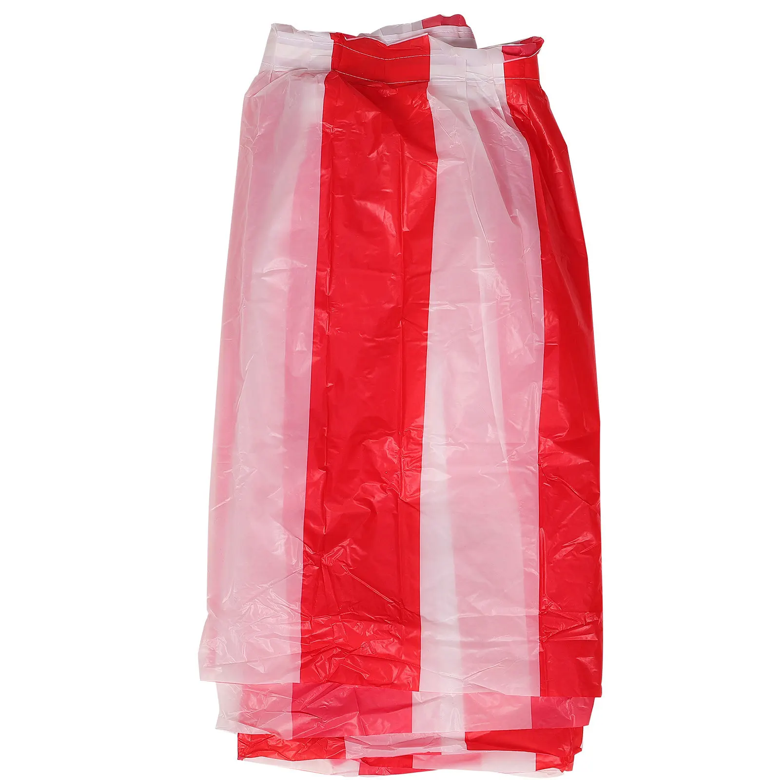 

1Pcs Table Cloth Red White Striped PVC Waterproof Party Table Skirt Oil-Proof Cover Home Holiday Decor