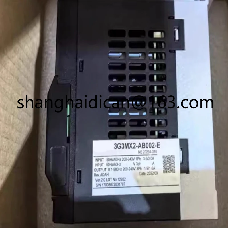 

3G3RX-A4150-E1F 3G3RX-A4040-E1F 3G3RX-A4055 Новый преобразователь частоты серводвигателя, адаптация ПЛК