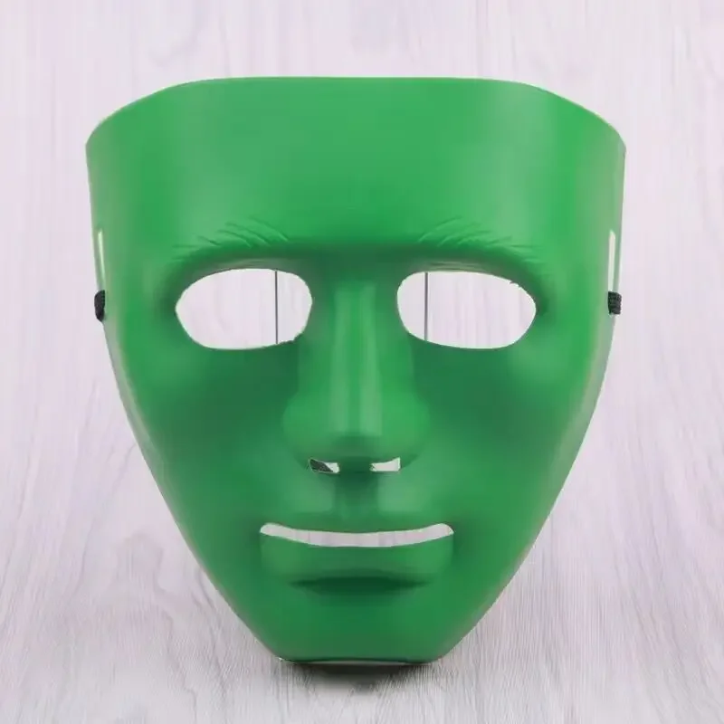 1 Stück Plastik-Halloween-Maske für Halloween-Streiche Geisterfest Karneval Trickreiche Party-Requisiten Dekorationsmaske – Detail 5