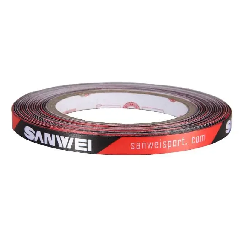 1cm*25M SANWEI Table Tennis Racket Edge Tape Side Protector Original TARGET National Ping Pong Bat Protective Tape Accessories