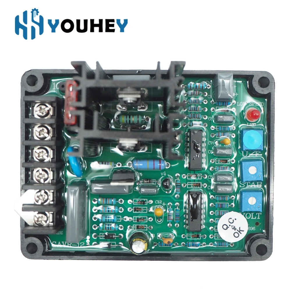 GAVR-12A AVR Universal brushless Generator Automatic Voltage Regulator Stabilizer Control module improvement tools GAVR 12A 8A