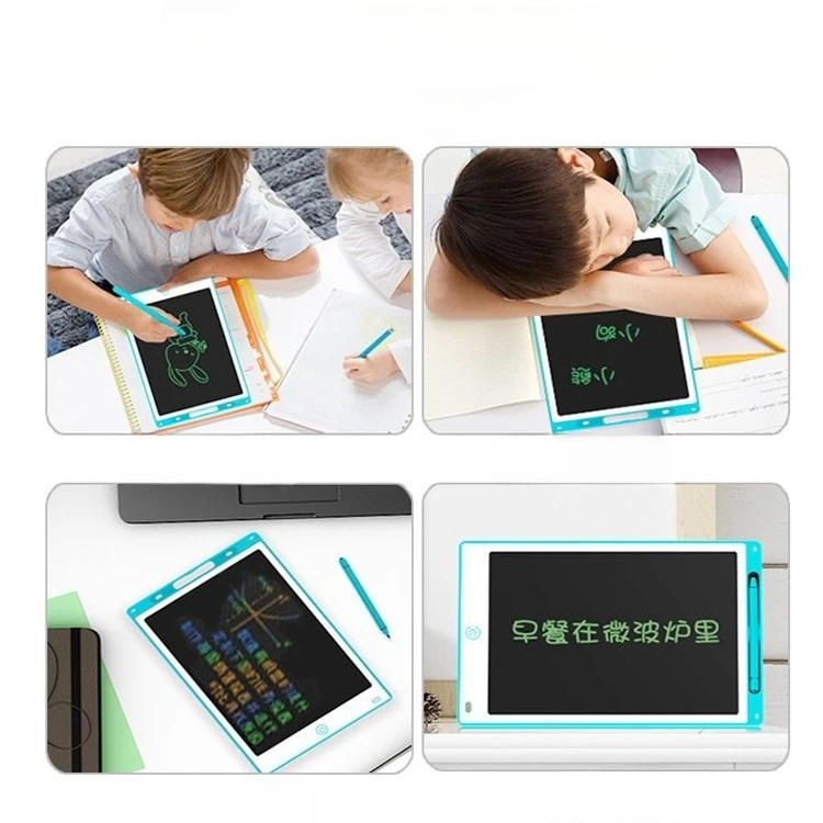 Placa de escrita lcd de 8.5 polegadas, prancheta de desenho infantil graffiti prancheta de primeira infância, quadro negro pequeno