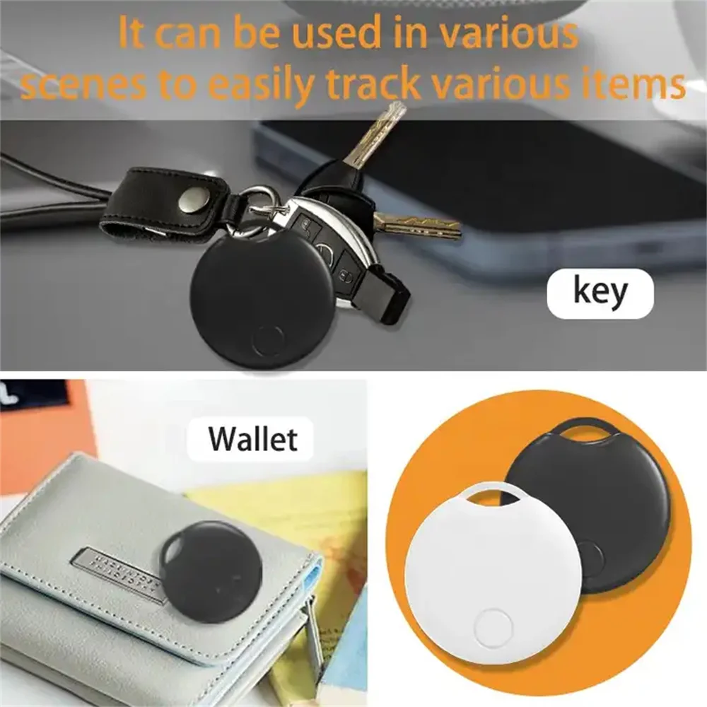 Airtag GPS Tracker Mini Smart Locator Real Time Tracking Device Micro Pet Tracker No Sim Card Long Distance Locator