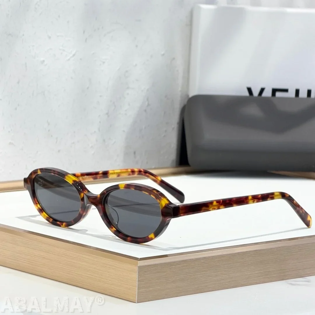 

VEH JUNE 53-22-140 Top Quality Mens Sunglasses for Women Fashion Trend Luxury Acetate Titanium UV400 Designer Sunglasses Frame