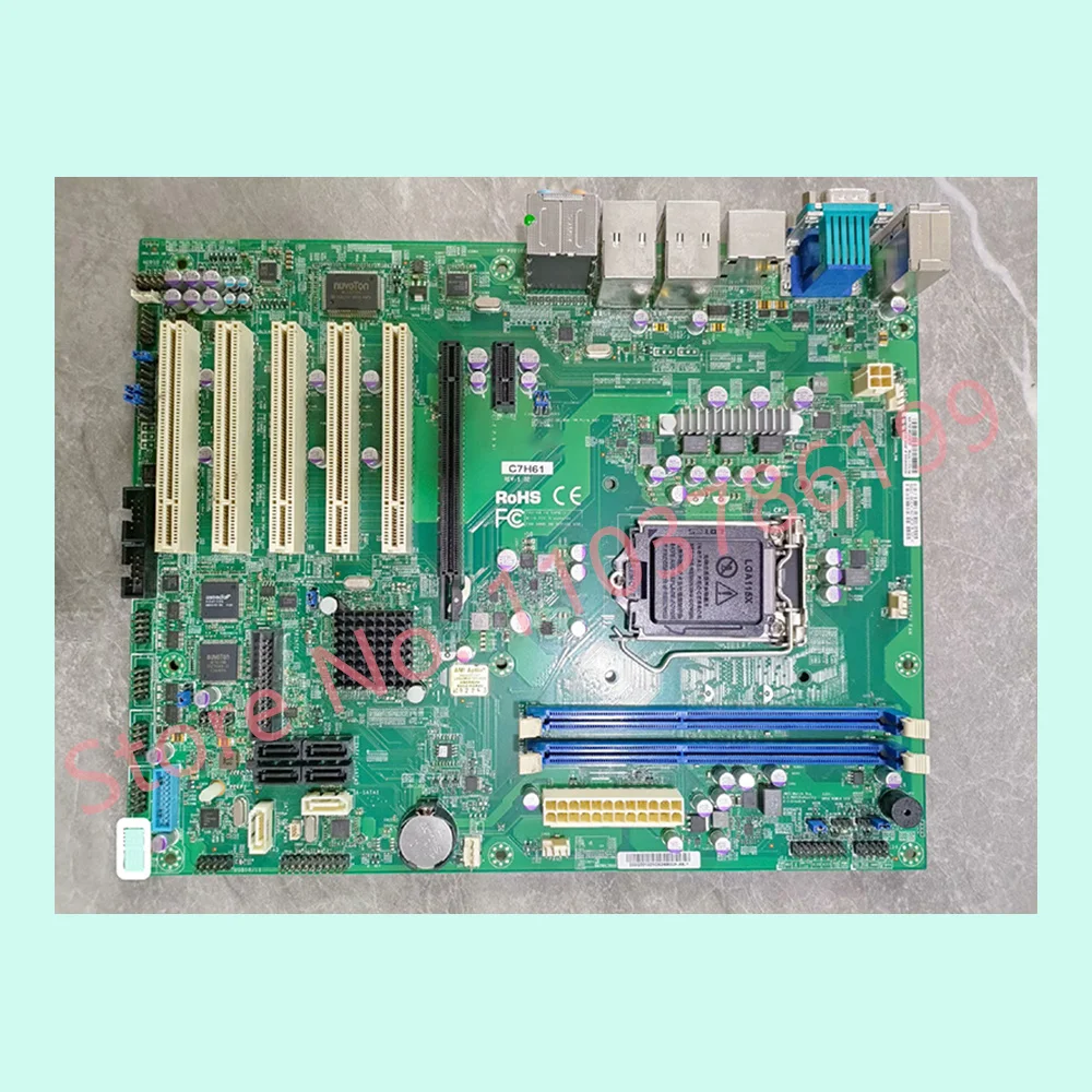 For Supermicro Workstation Equipment Motherboard 1155-Pin C7H61