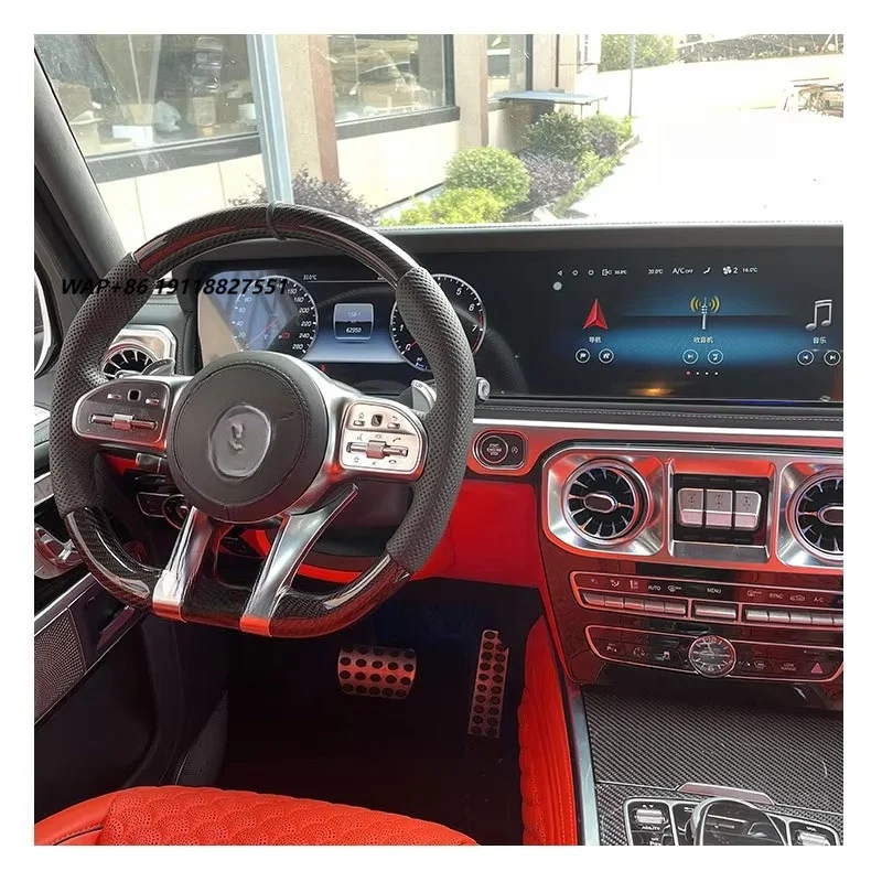 G-class W463 Old and New Upgrade W464 Luxury Interior Kit Instrument Panel Door Panel With Light Outlet
