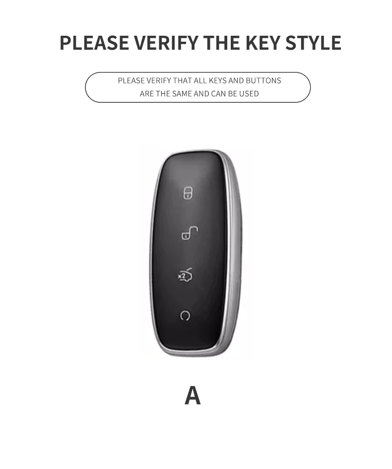 Original Color Car Key Case Cover For DENZA D9 EV DM N7 N8  Anti-Scratch Durable Auto Protector Key Shell Decorative Accessories