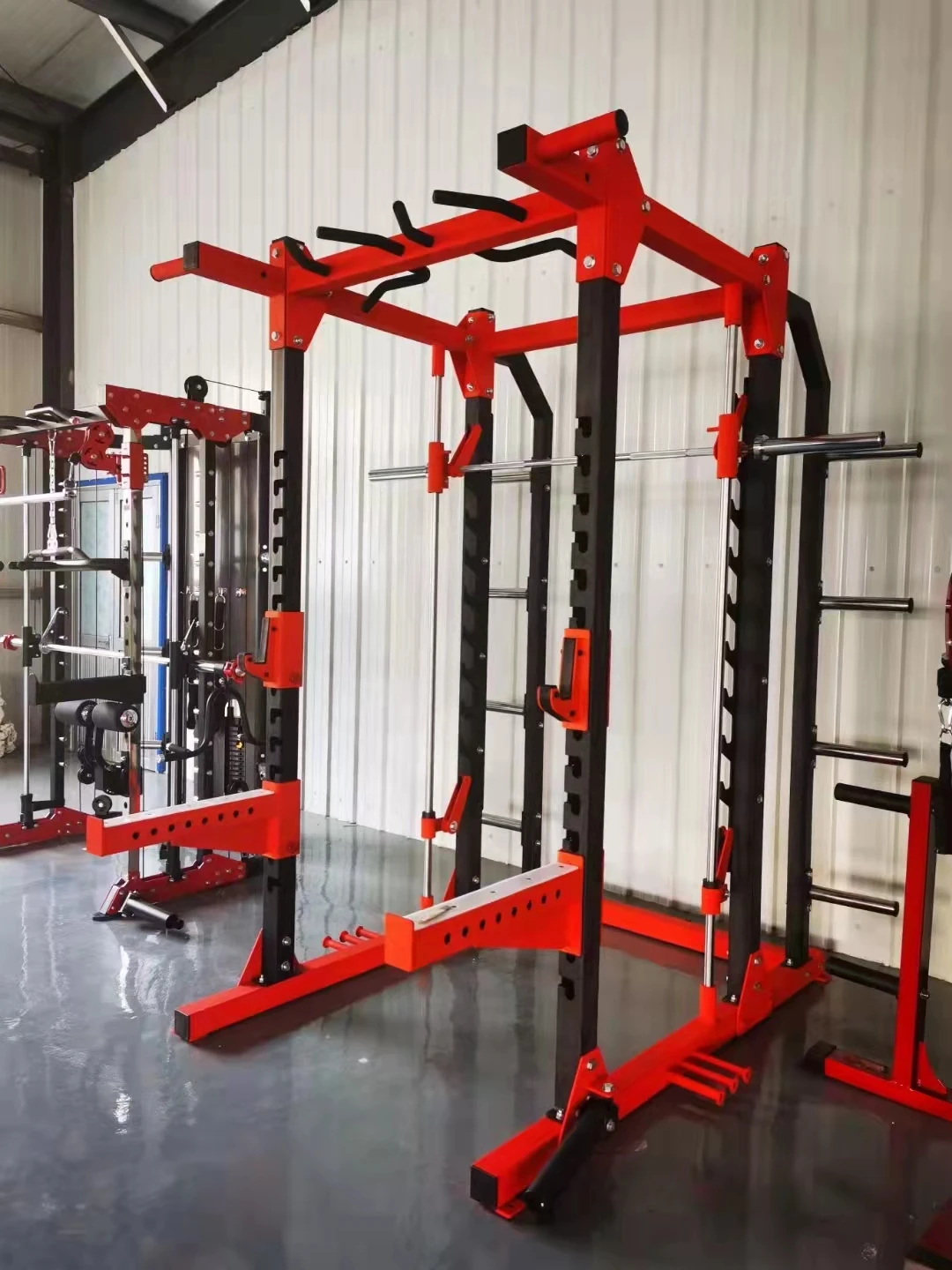 Rack de energia comercial da máquina do smith do levantamento de peso do equipamento do multi ginásio Smith 2