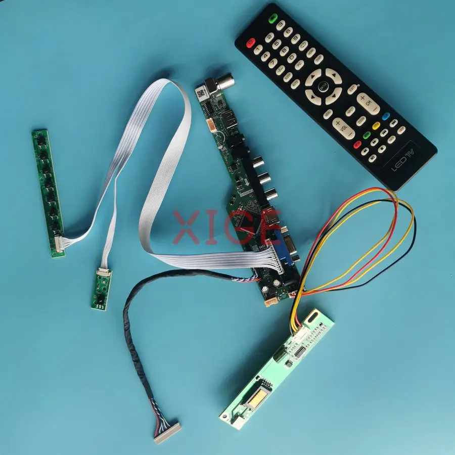 ل LTM12C505K LTD121EA41 LTD121ECAK LTD121EC3L محرك لوحة تحكم عدة HDMI + VGA + AV + USB LVDS 20-Pins 1024x768 1024*768 1-CCFL #1