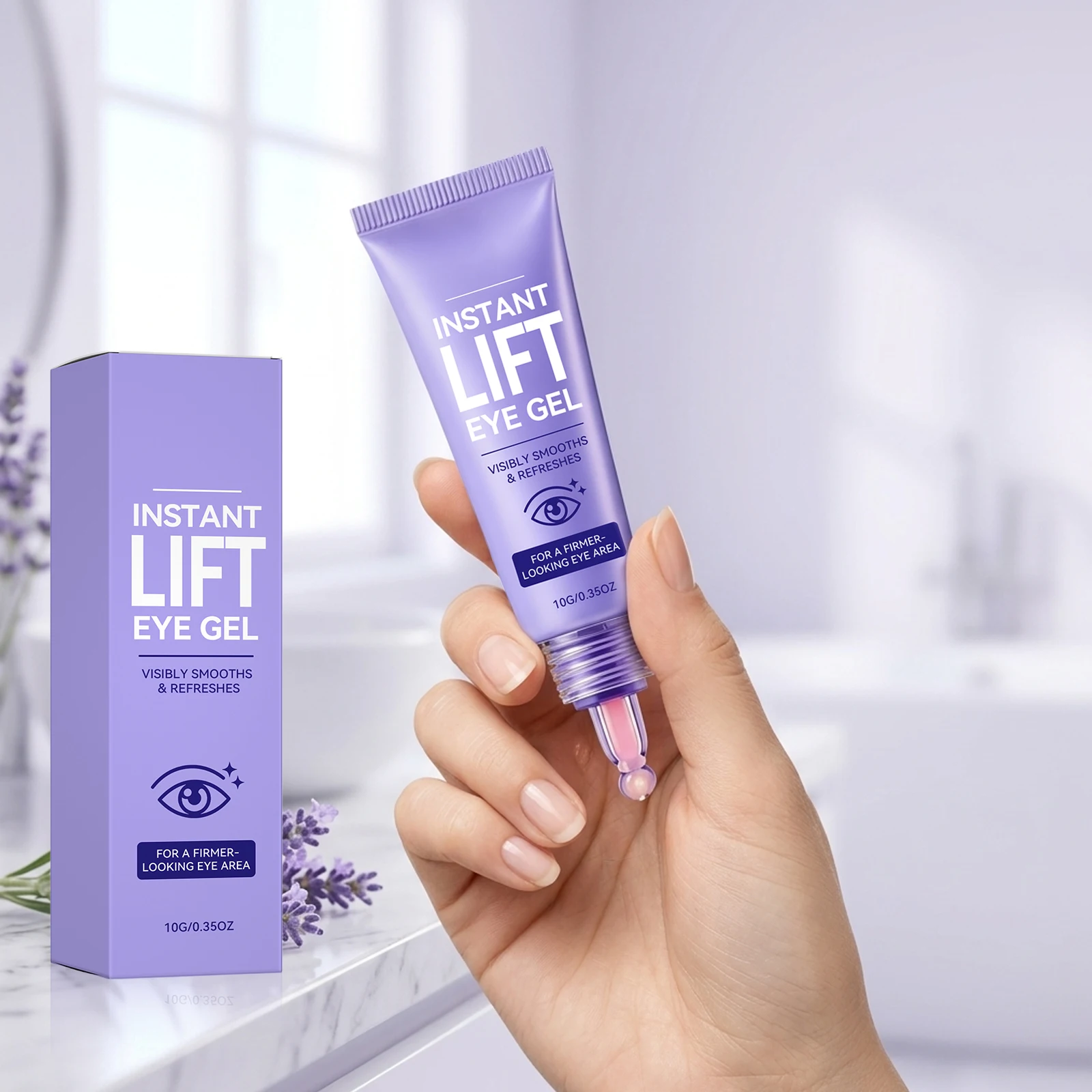 Instant Lift Eye Gel Rejuvenate Eye Area Skin Reduce Puffiness Brighten Dullness Skins Anti Wrinkle Firm Collagen Eye Skin Care