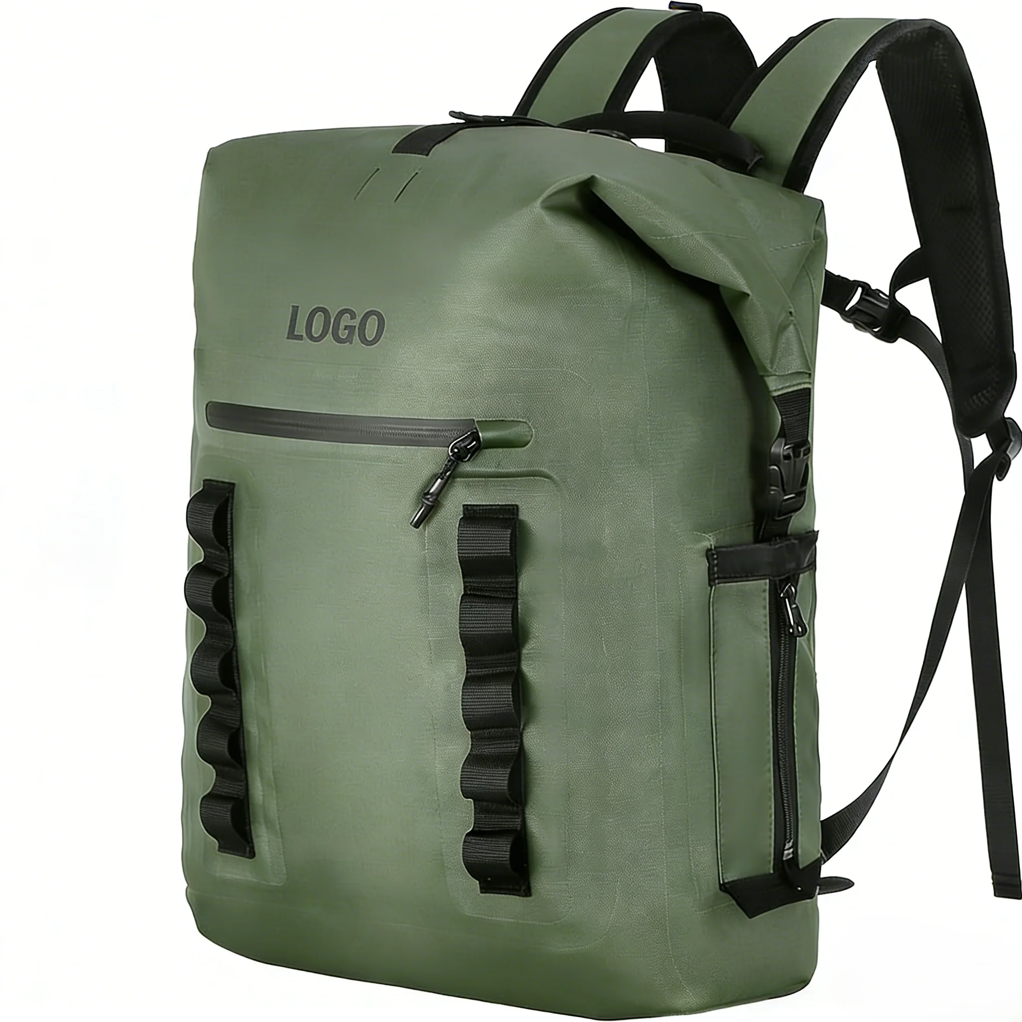 ASL 30L Waterproof Dry Bag Backpack Heavy Duty Roll Top Dry Bag for Kayaking Boating Surfing Water Sports