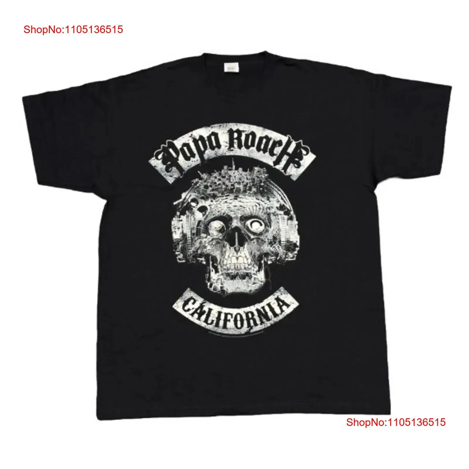 جديد بابا الصرصور الفرقة الأسود تي شيرت جميع الأحجام S إلى 345XL XY758 خمر غسلها لينة أنيقة أوم تنفس قليلا الرسم