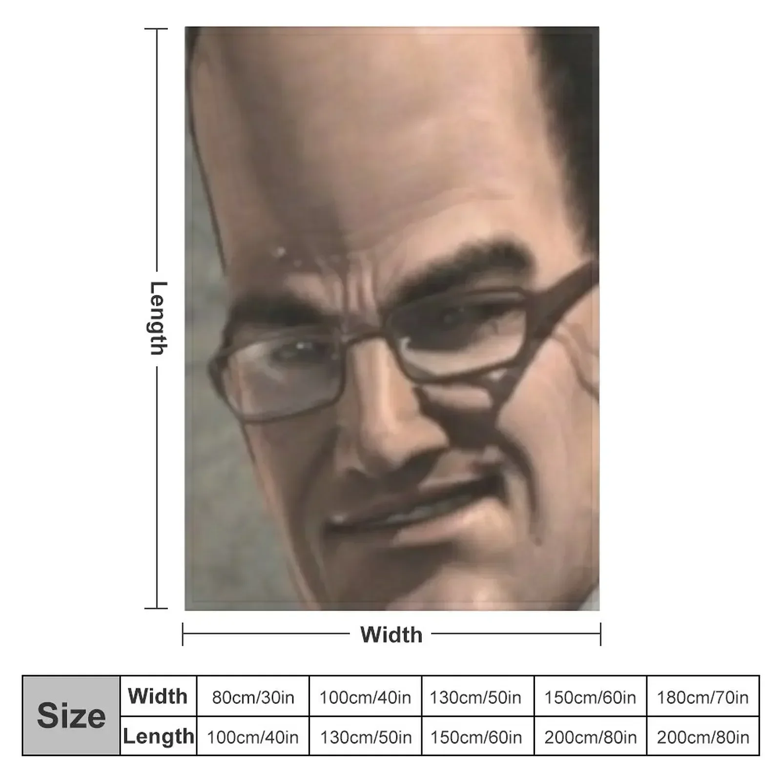 Senator Armstrong with a large forehead Throw Blanket couch cozy soft plush fuzzy picnic outdoor blanket
