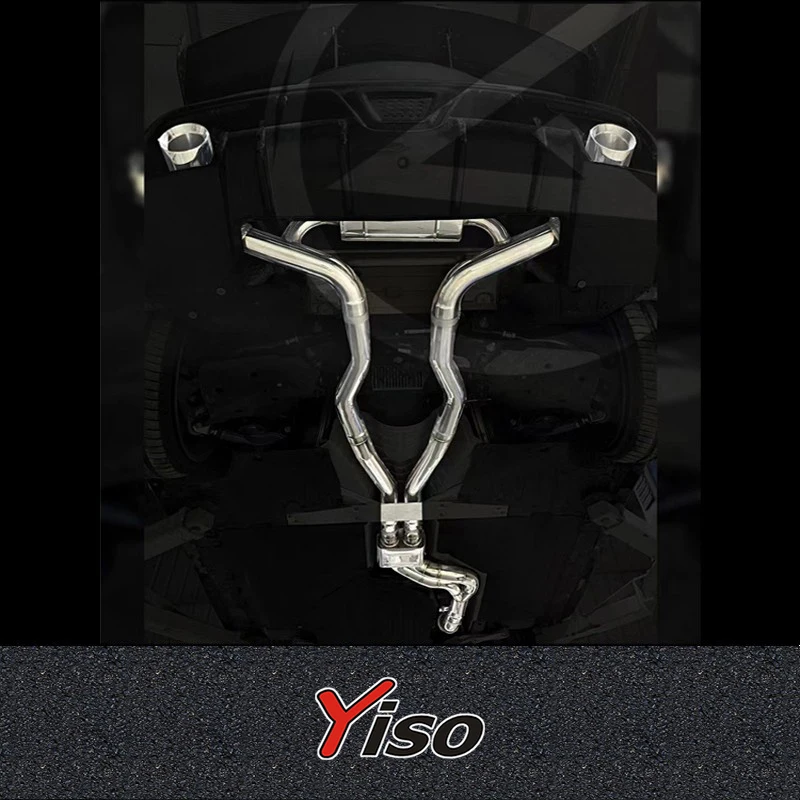 

Подходит для SUPRA A90 Модифицированное укрытие Углеродное волокно Модифицированное углеродное волокно YISO Средний и задний выхлоп SUPRA ARrisan